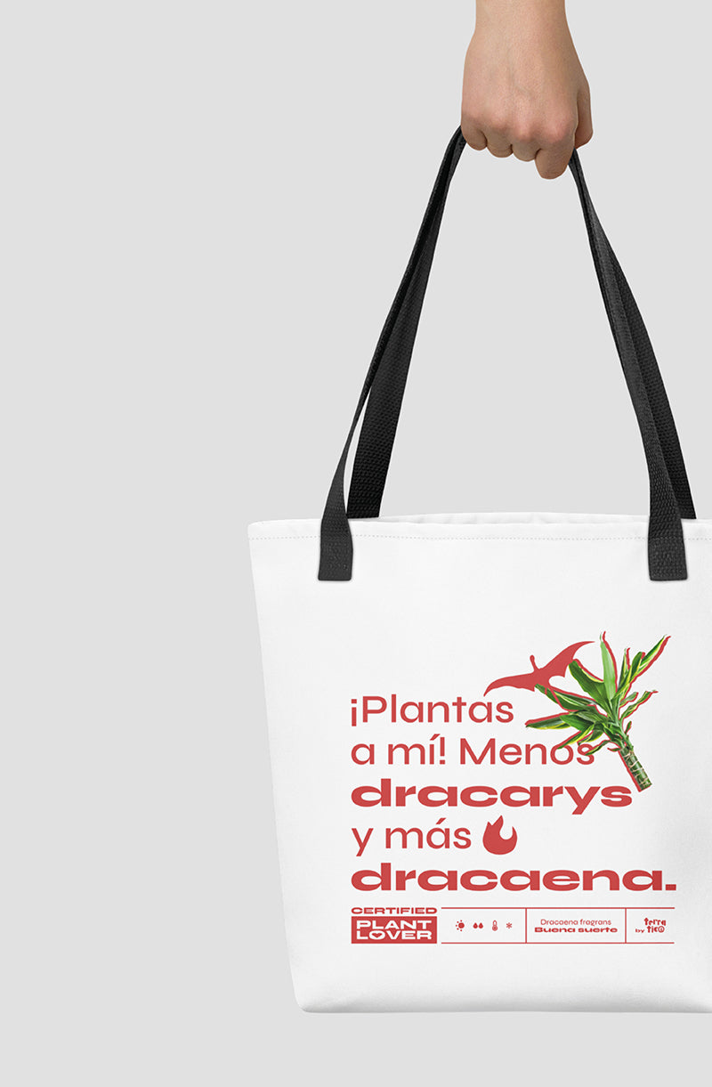 Bolsa de tela Dracaena