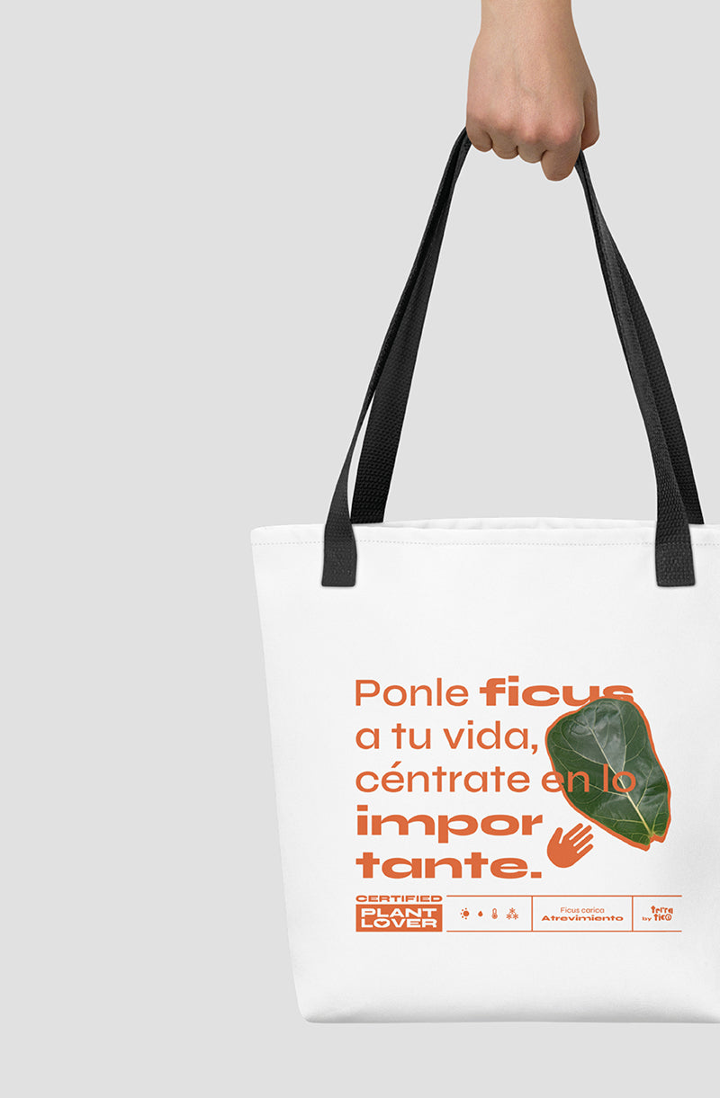 Bolsa de tela Ficus