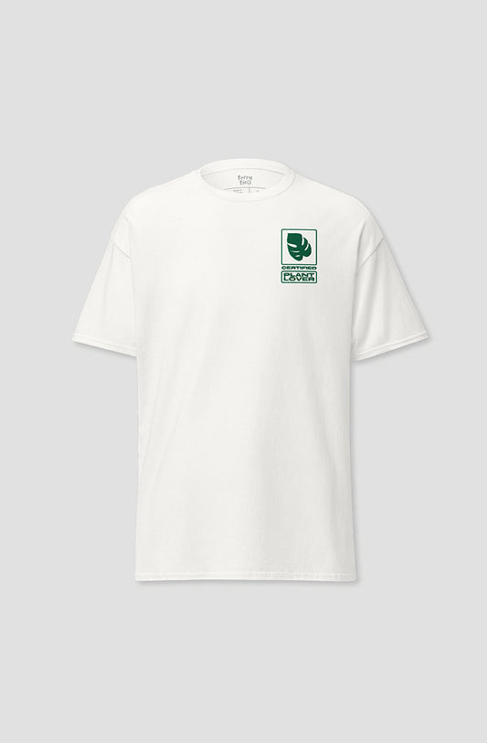 Camiseta Monstera bordada